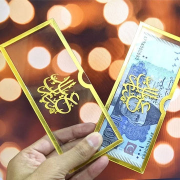 Custumized Envelope Nikka Mubarik,Eid Mubarik,Haq Maher