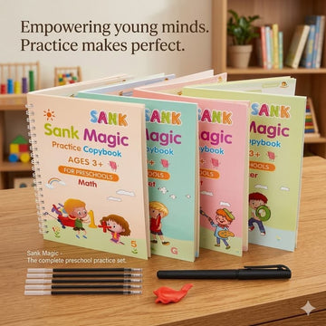 Writing Skills Books with Pens